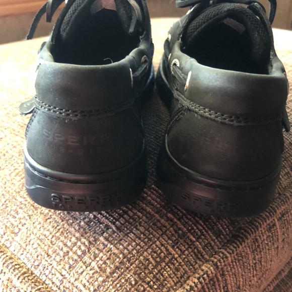 Sperry Top-Siders. Black. Size 7. New. - Picture 5 of 8
